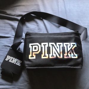 VS PINK mini black cooler